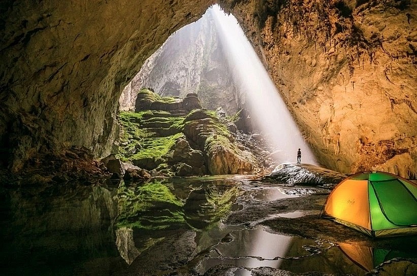 Son Doong cave in the central province of Quang Binh is a top destination for adventure lovers.