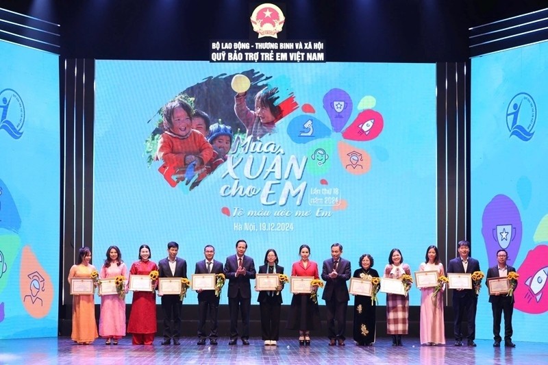 18th 'Spring for Children': Over 107 billion VND Raised to Support Children in Difficult Circumstances