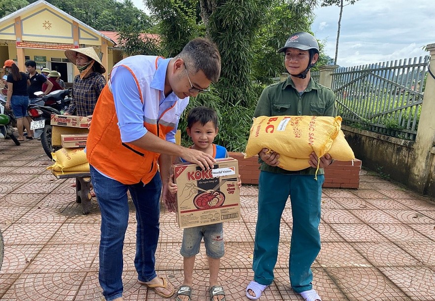 WVI Supports Households affected by Storm Yagi in Ba Thuoc District (Thanh Hoa)