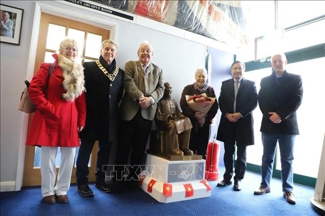 President Ho Chi Minh Statue Display Under Restoration At UK Museum