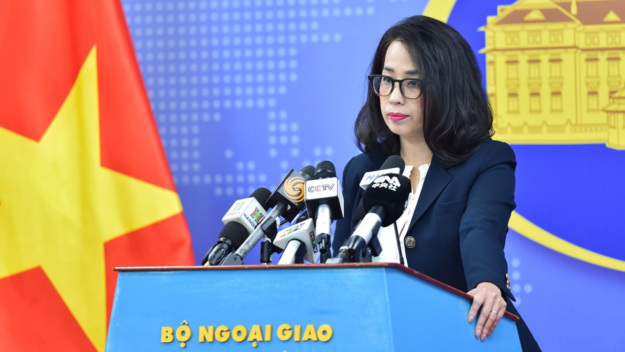 Foreign Ministry Spokesperson Pham Thu Hang 