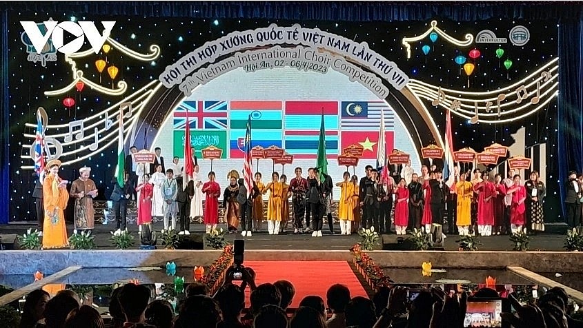 The 7th Vietnam International Choir Competition opens in Hoi An ancient city in 2023.