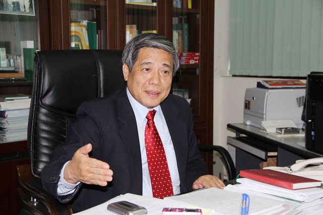 Professor and Doctor of Science Vu Minh Giang, Vice President of the Vietnam Association of Historical Sciences