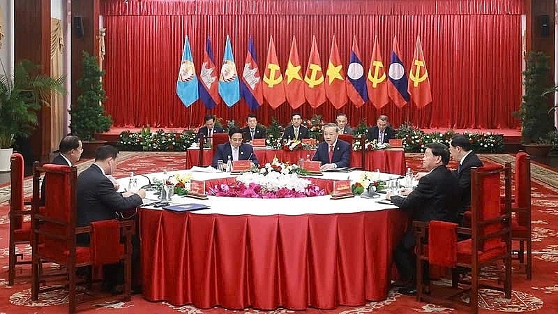 Vietnam News Today (Feb. 23): Tripartite Meeting Promotes Laos-Vietnam-Cambodia Connectivity