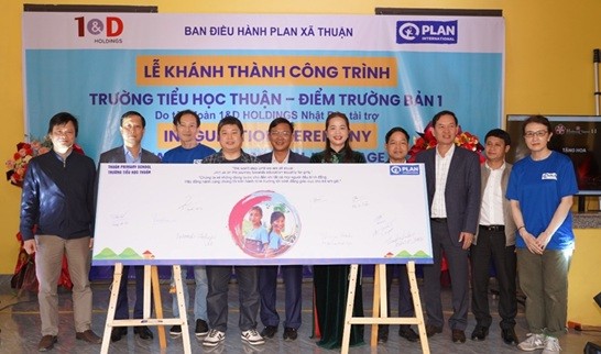 Thuan 1 Primary School Inaugurated to Support Children in Difficult Areas