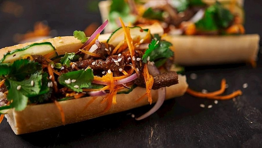 Bánh mì (baguette) tops the list of the Top 16 Southeast Asian sandwiches and wraps. (Photo courtesy of TasteAtlas)