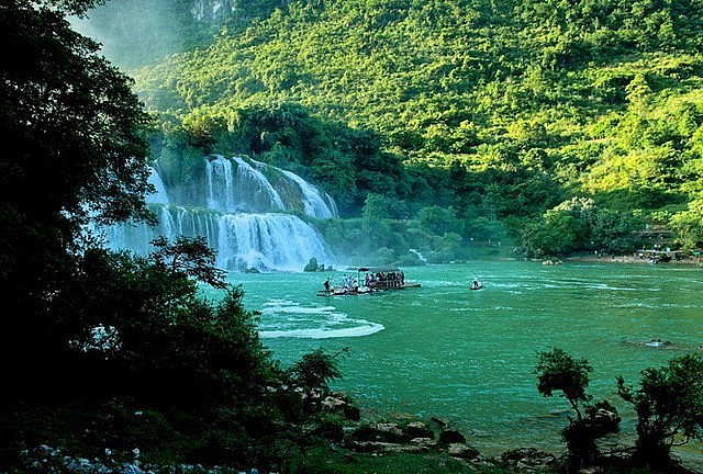 Ba Be National Park in the northern province of Bac Kan.