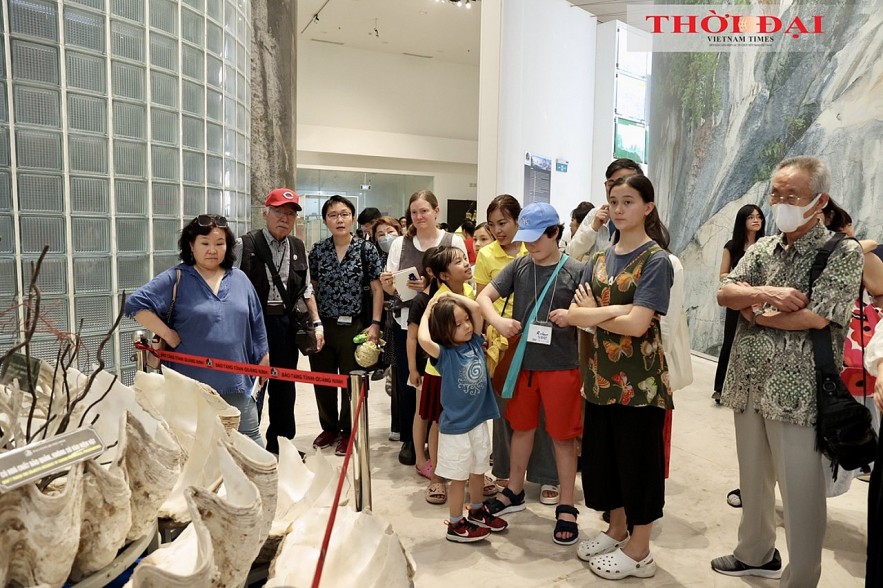 [Photo] Peace Boat delegates immersed in Quang Ninh's Hues