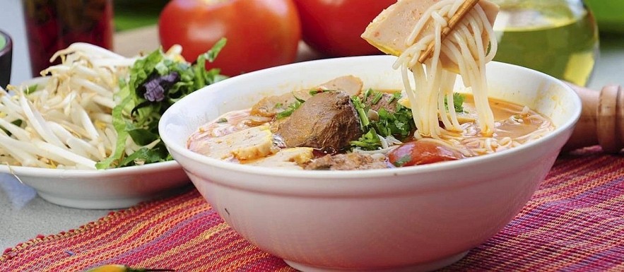Hue breakfast noodle soup is placed among Top 100 breakfasts in the world. (Photo courtesy of TasteAtlas)