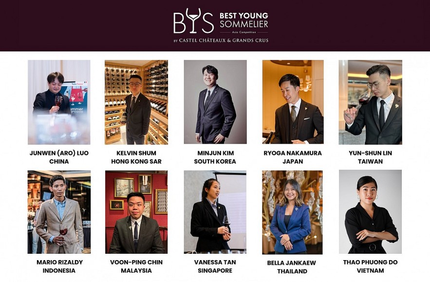 Castel Châteaux & Grands Crus Announces Best Young Sommelier Competition to Showcase Talents Across Asia