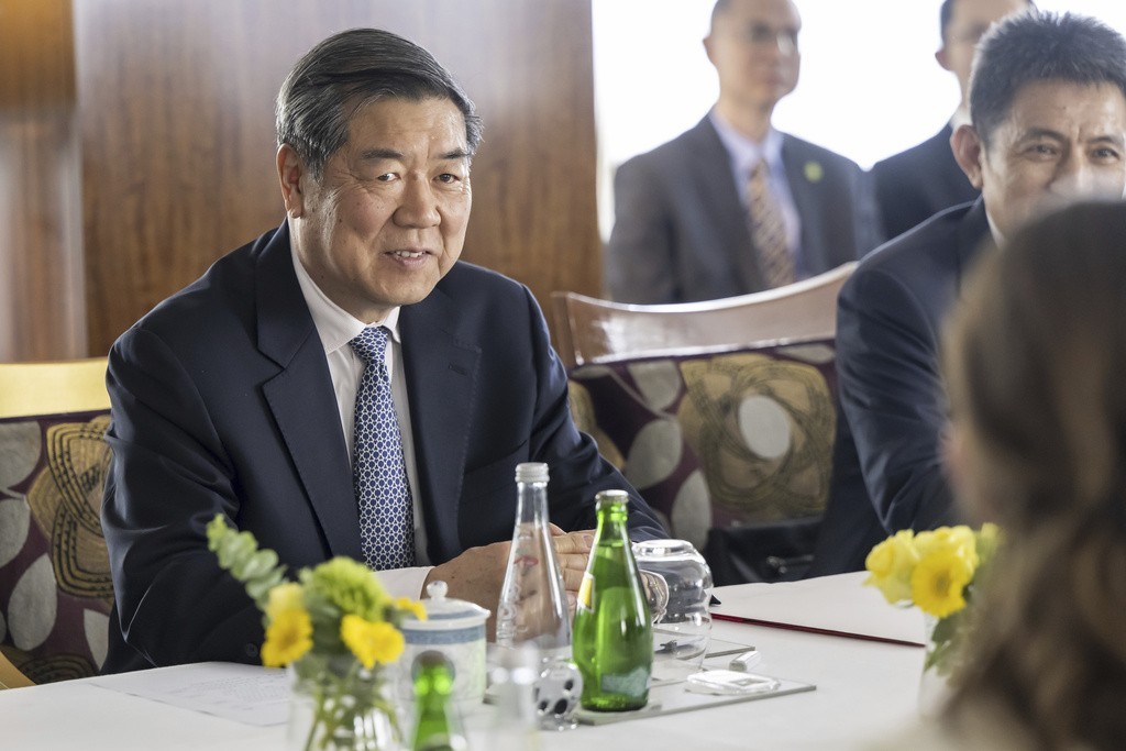Chinese Vice Premier He Lifeng. (Photo: AP)