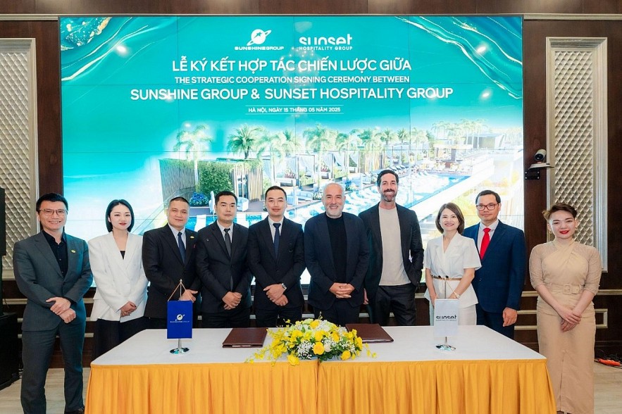 Sunshine Group Partners with Sunset Hospitality Group to Bring International Culinary and Hospitality Excellence to the Luxury Project in Tay Ho West