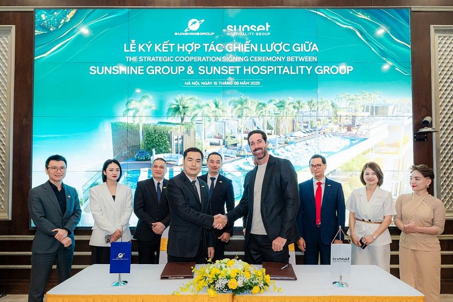Sunshine Group Partners with Sunset Hospitality Group to Bring International Culinary and Hospitality Excellence to the Luxury Project in Tay Ho West