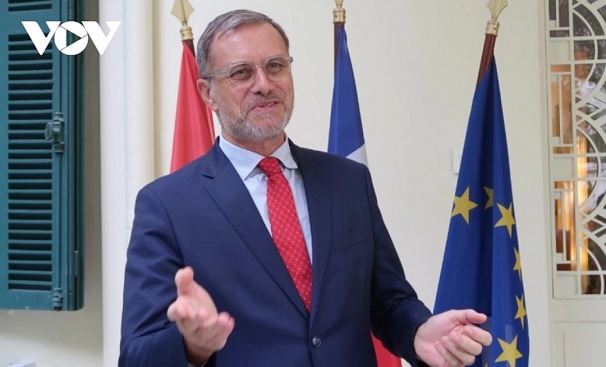 French Ambassador to Vietnam Olivier Brochet. French Ambassador to Vietnam Olivier Brochet.