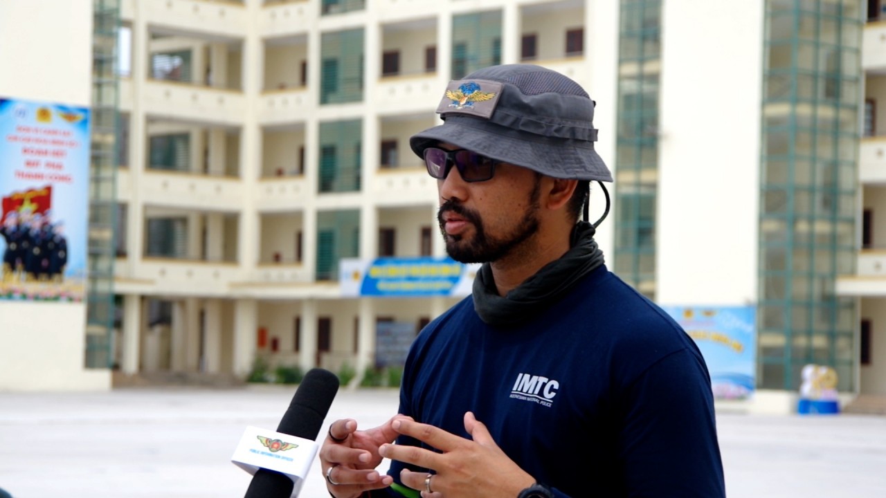 Major Andi Rio Indra Saputra, Head of Training at Indonesia’s Peacekeeping Police Center