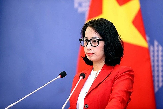 Spokesperson of the Ministry of Foreign Affairs Pham Thu Hang.