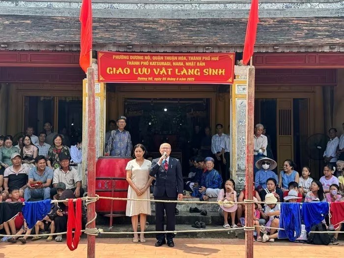 Traditional Martial Arts Exchange between Sinh village (Hue City) and Katsuragi City (Japan)