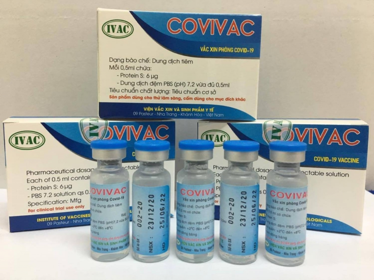 Three volunteers to receive 75mcg dose of Made-in-Vietnam COVID-19 vaccine