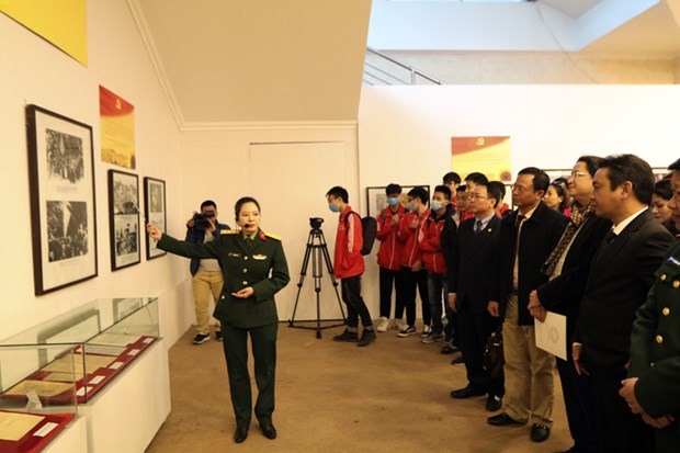 the communist party of vietnams exhibition opens in hanoi