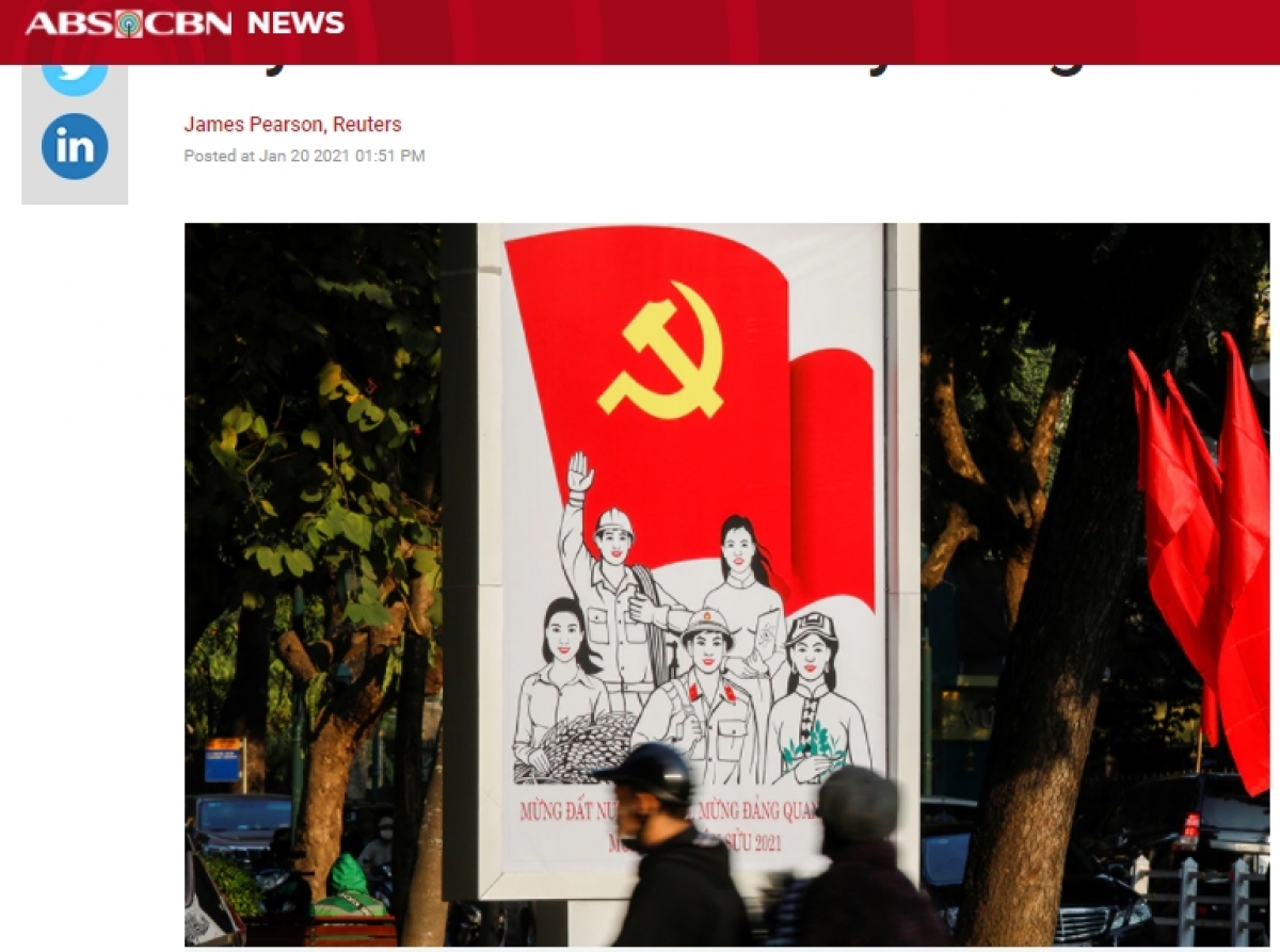 Foreign media highlight Vietnamese people’s trust in ruling party