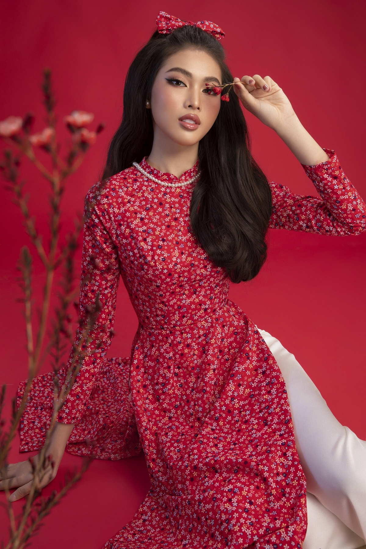 Top 3 Miss Vietnam 2020 show off beauty in Tet photoshoots