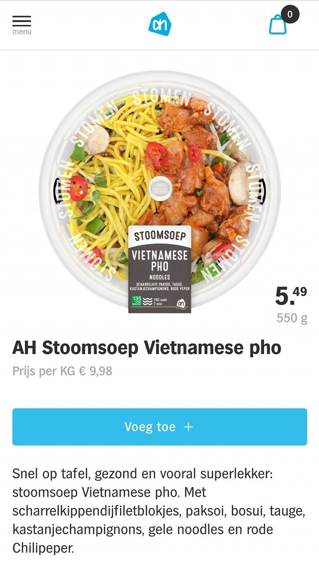 supermarket in the netherlands threatened to boycott for selling fake vietnamese pho