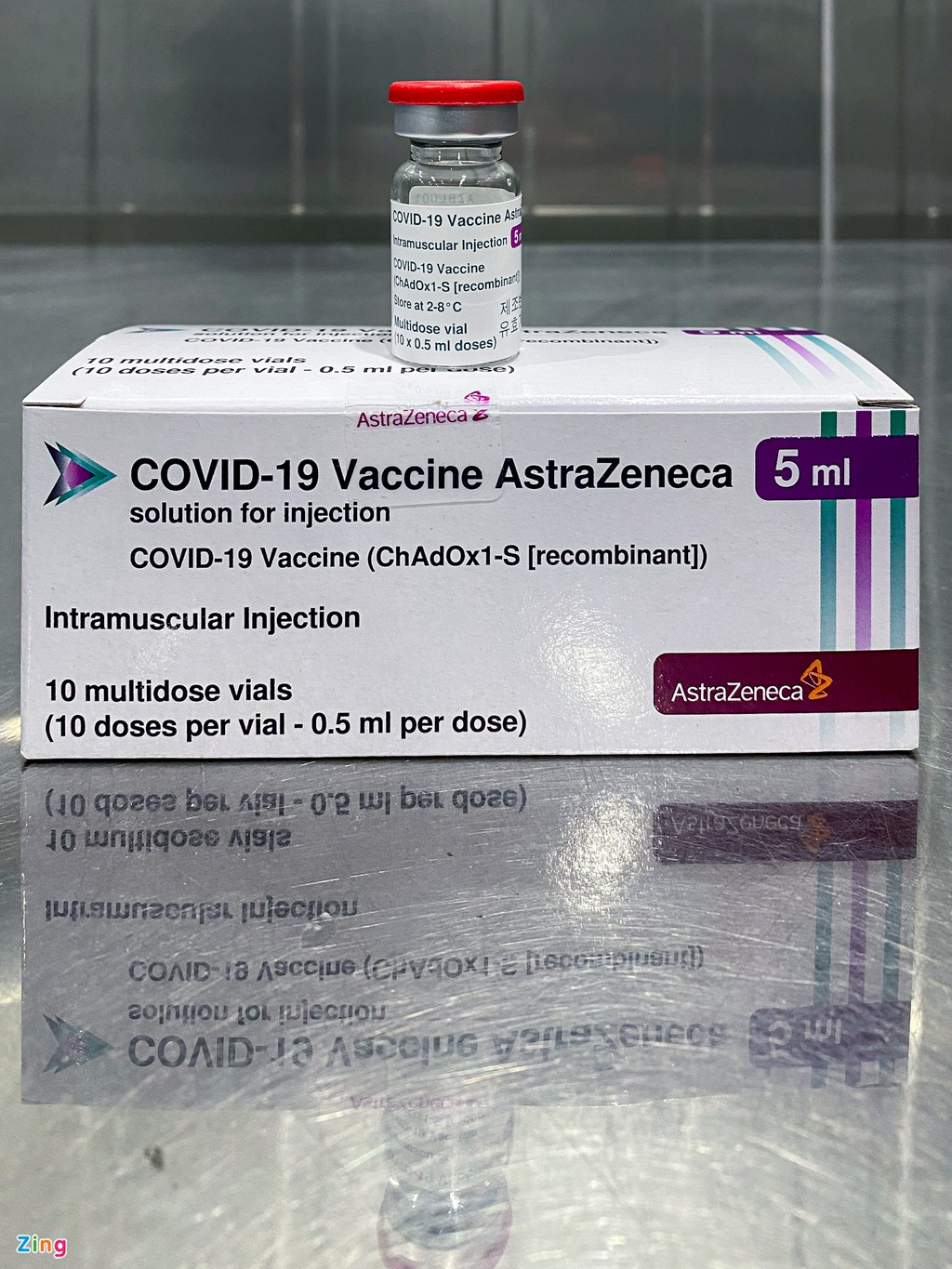 A close look at AstraZeneca Covid-19 vaccine at cold storages in HCMC