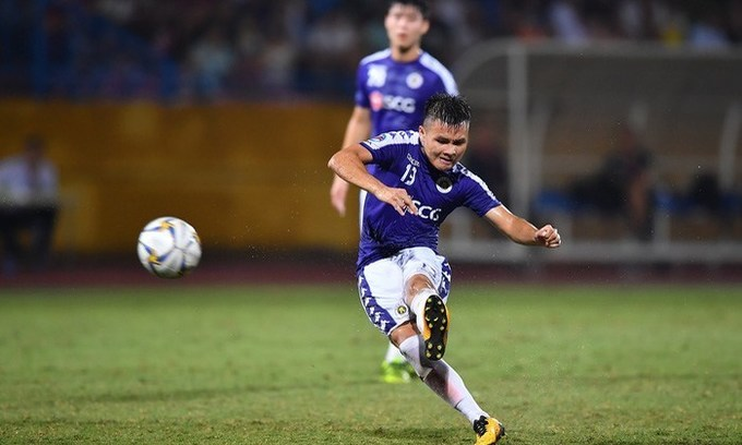 Vietnamese midfielder nominated among best midfielders in afc cup