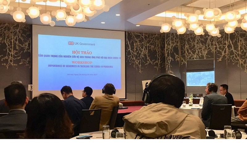 Vietnam, UK discuss capacity of genomics in tackling the Covid-19 pandemic