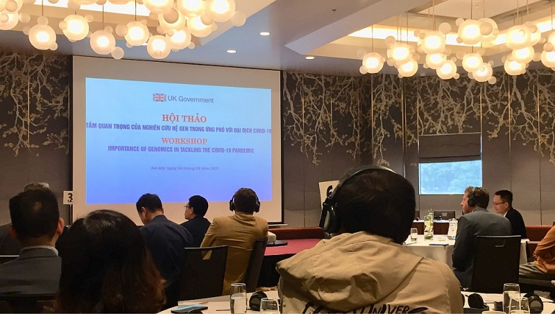 vietnam uk discuss capacity of genomics in tackling the covid 19 pandemic