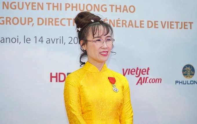 First Vietnamese businesswoman receives France’s National Order of Legion of Honour