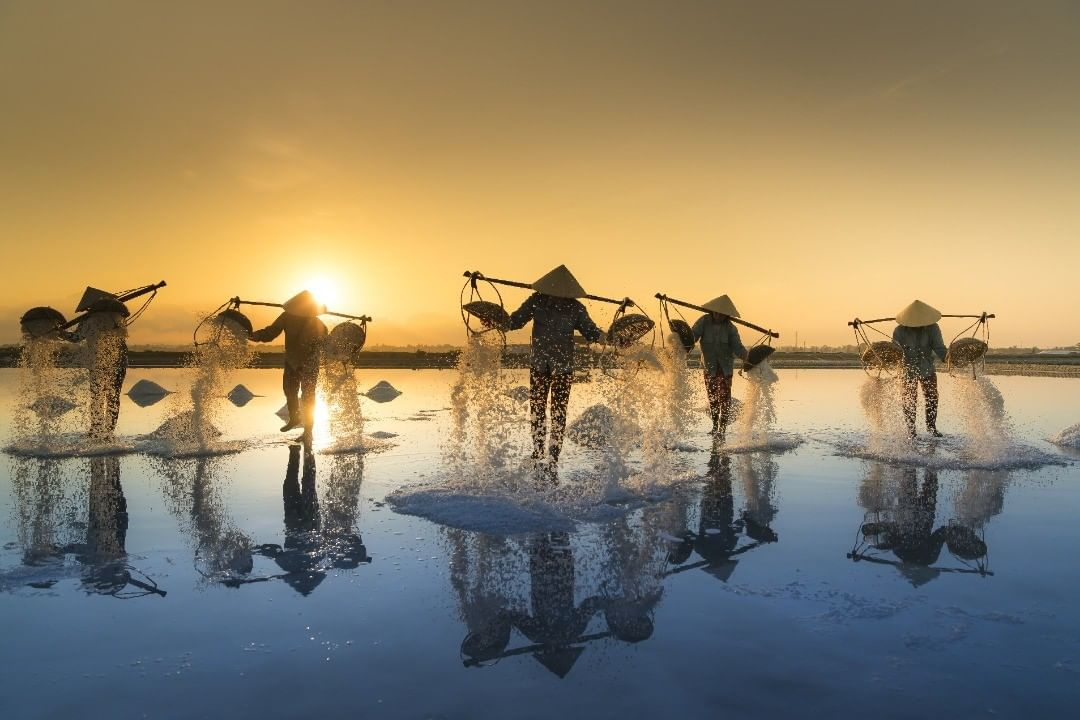 Top 4 magnificent salt fields in Vietnam's Central region