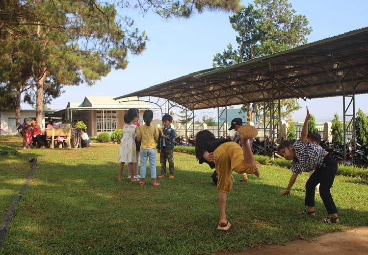 Plei Mo Nu Protestant Church: a familiar destination of parishioners every weekend