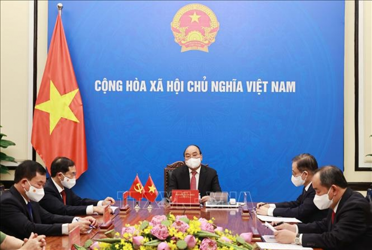 state president pushes for stronger vietnam china relations