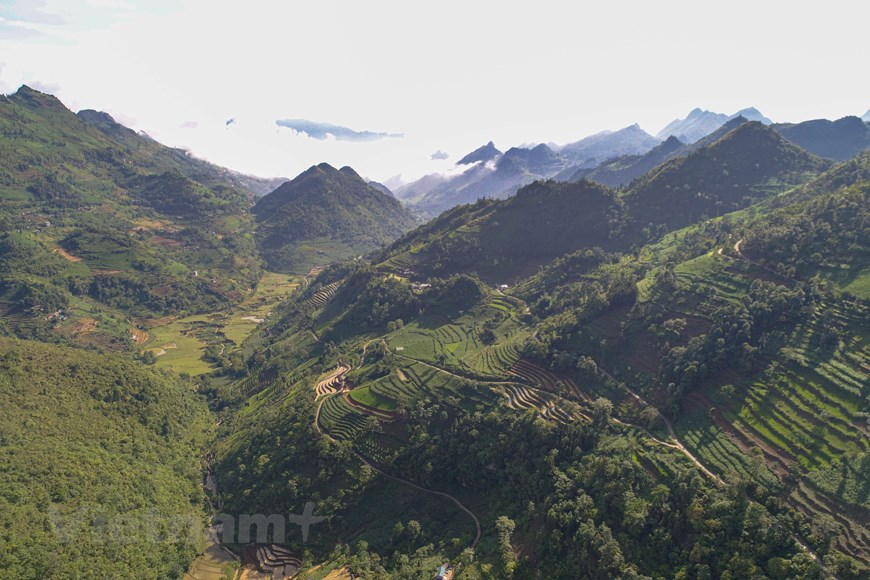 stunned by majestic natural landscape in bac ha mountainous district