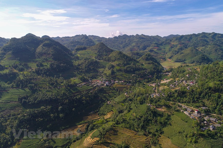 stunned by majestic natural landscape in bac ha mountainous district