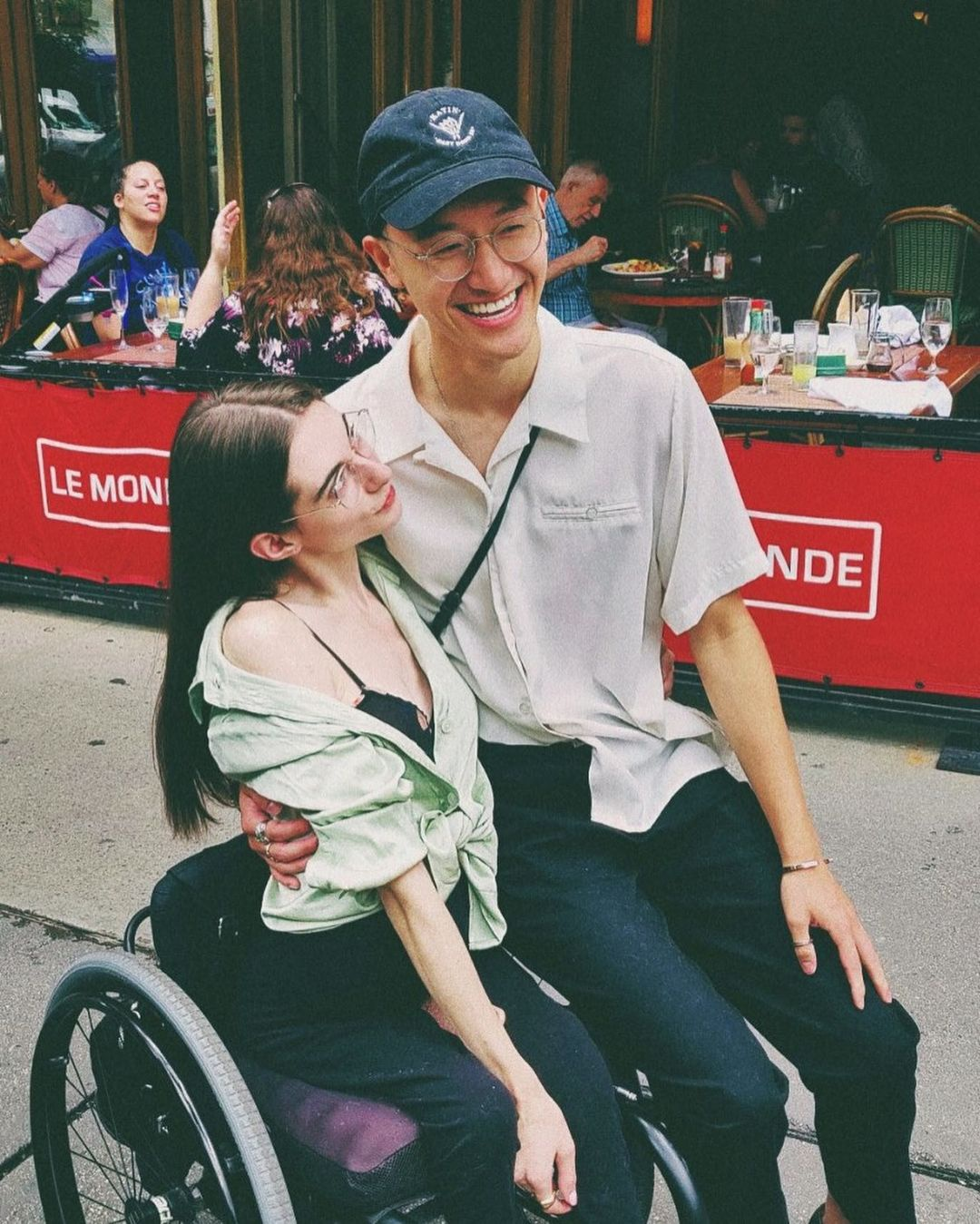 Romantic love story of Vietnamese-born man and American girl with hemiplegia