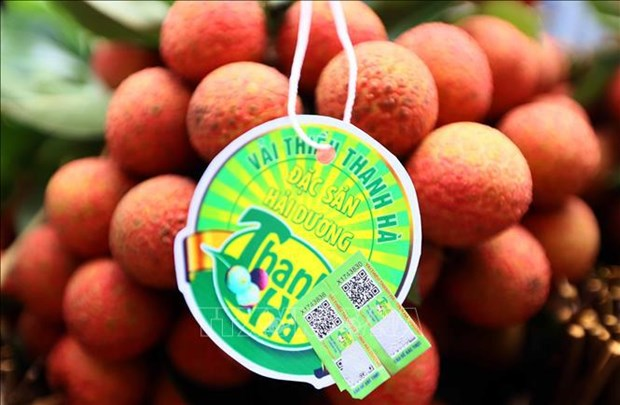 First Vietnamese lychee batch with traceability stamp sold in France