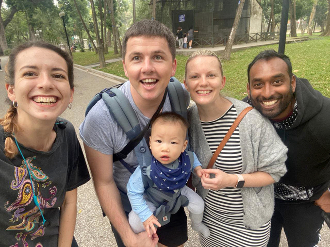 Irish single father adopts Vietnamese baby with cleft palate - video