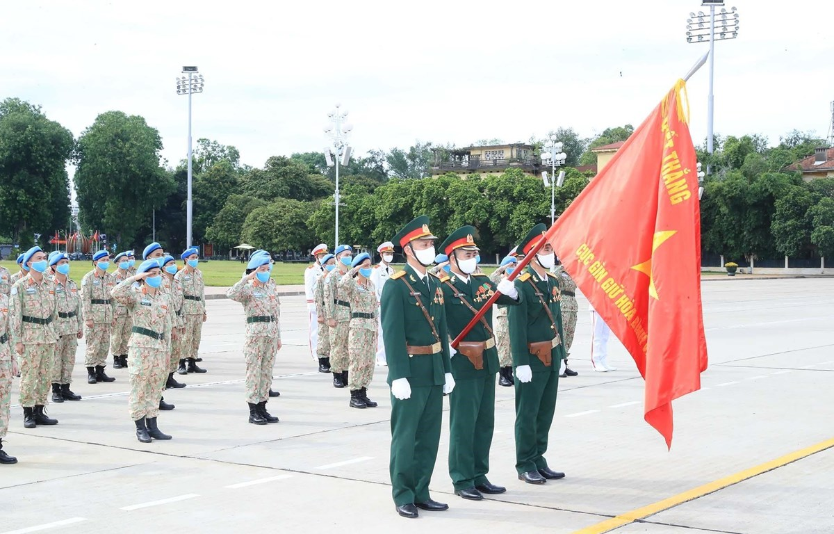 UN Peacekeepers stationed in South Sudan pay tribute to President Ho Chi Minh