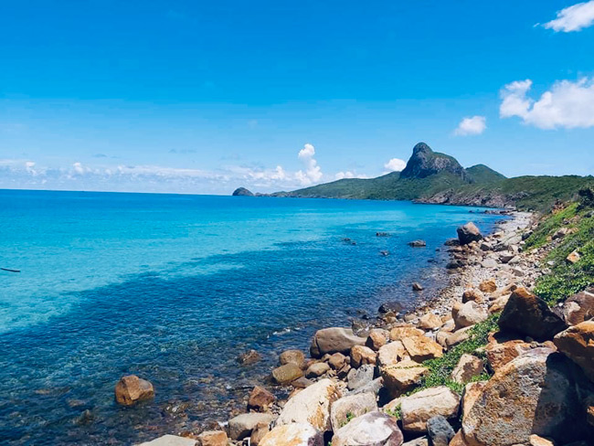 bai nhat an unexplored beach in con dao off southeast coast of vietnam