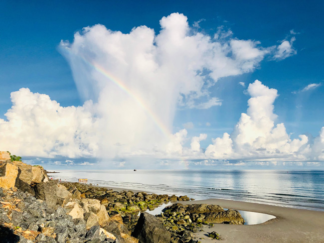 bai nhat an unexplored beach in con dao off southeast coast of vietnam