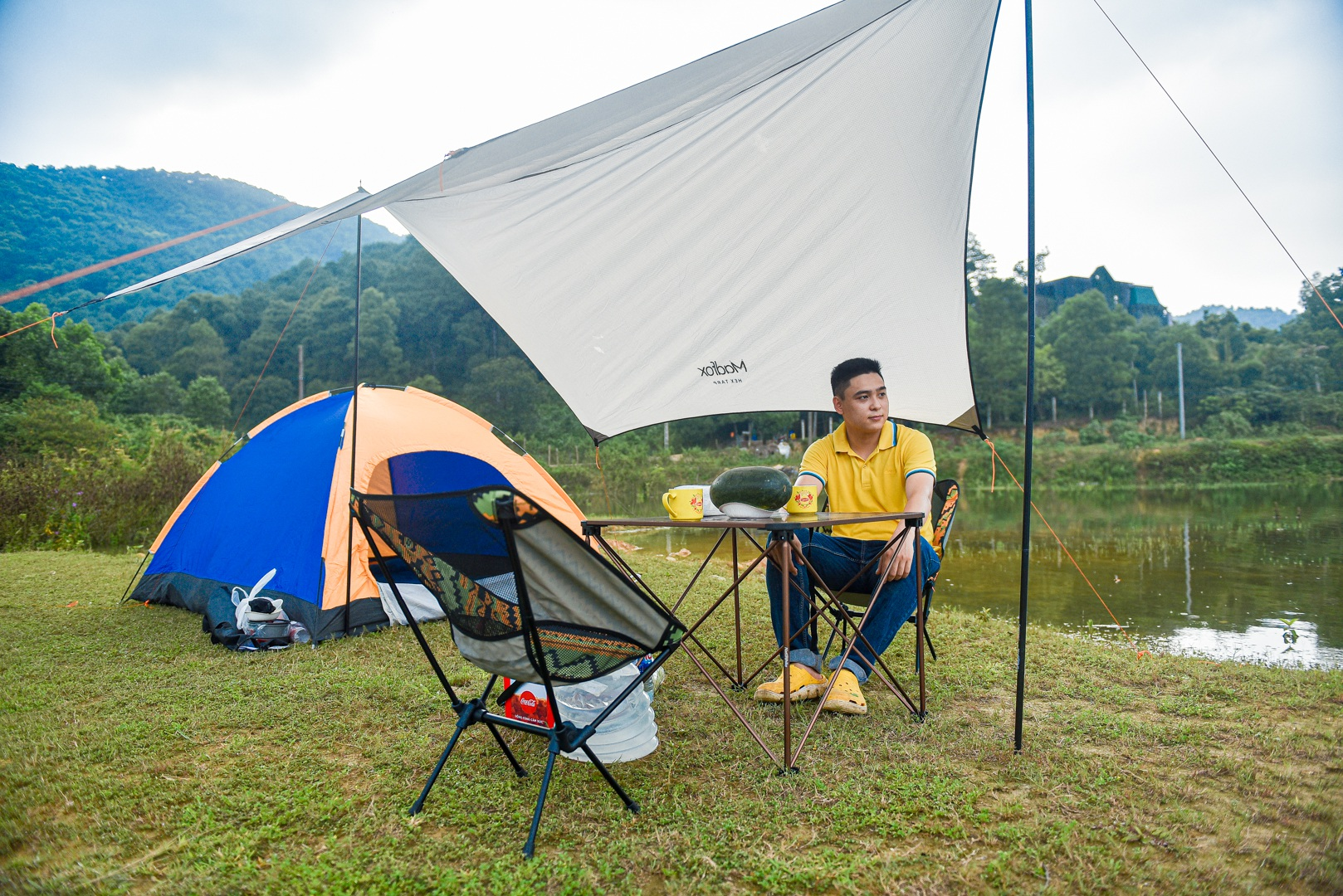 At Chom Nui Lake, breathe in the sense of tranquility at chom nui lake breathe in the sense of tranquility