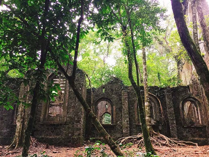 Mysterious hues of abandoned architectures in Vietnam