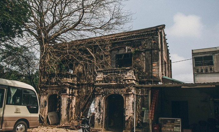 Mysterious hues of abandoned architectures in Vietnam