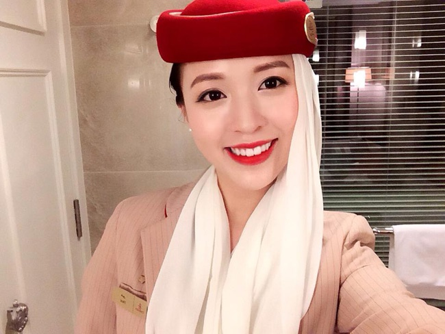 Talented Vietnamese girls work for international airlines