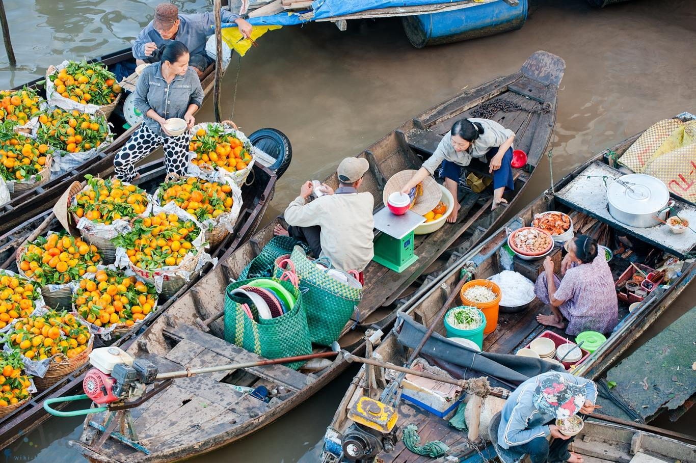 exploring western vietnam in watery season