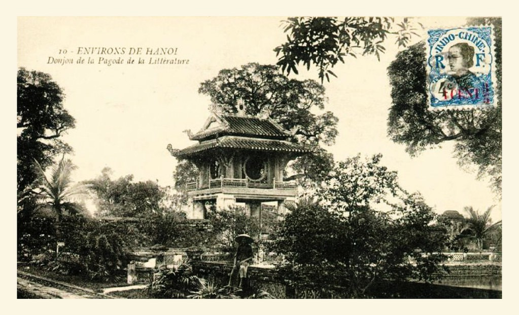 Rare photos of Temple of Literature in French colonial period