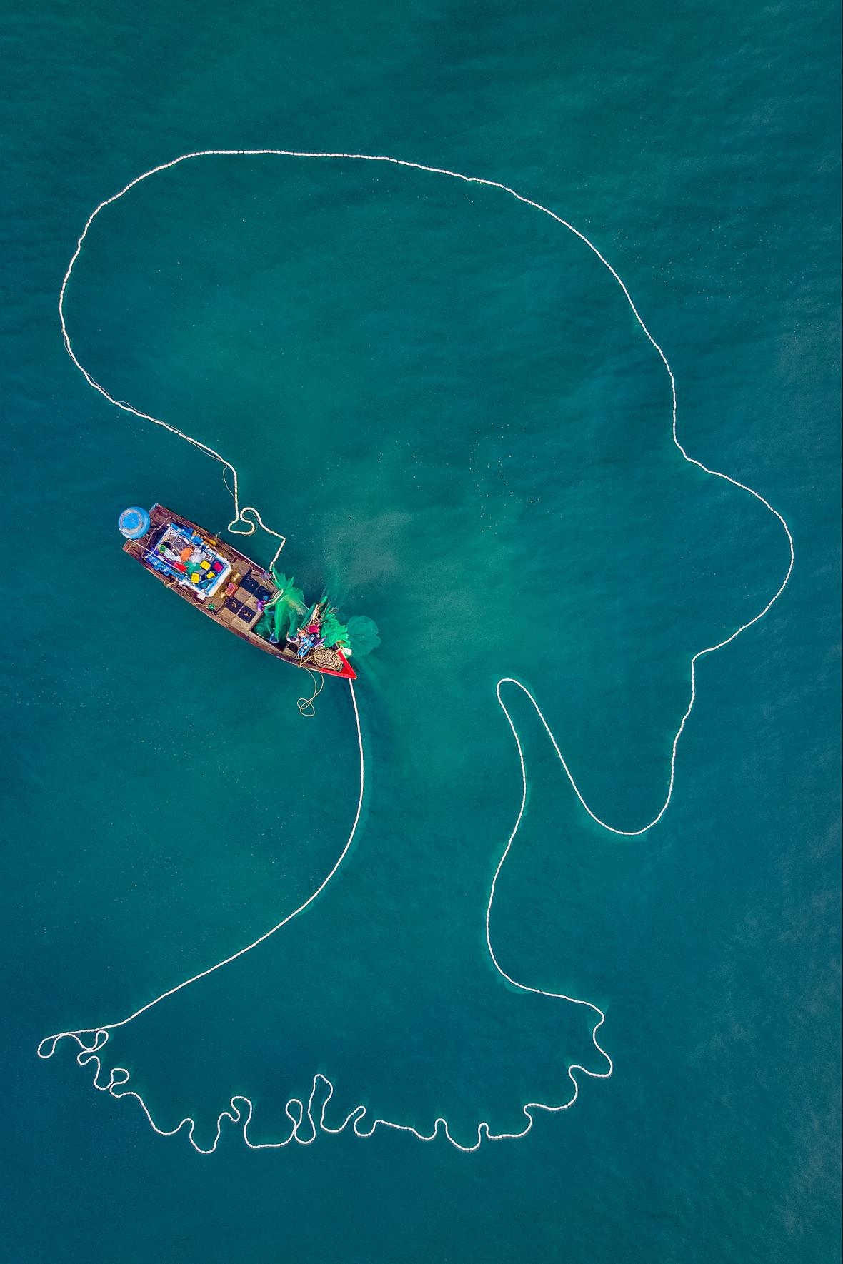 Five photos taken by Vietnamese photographers won Aerial Photography Awards