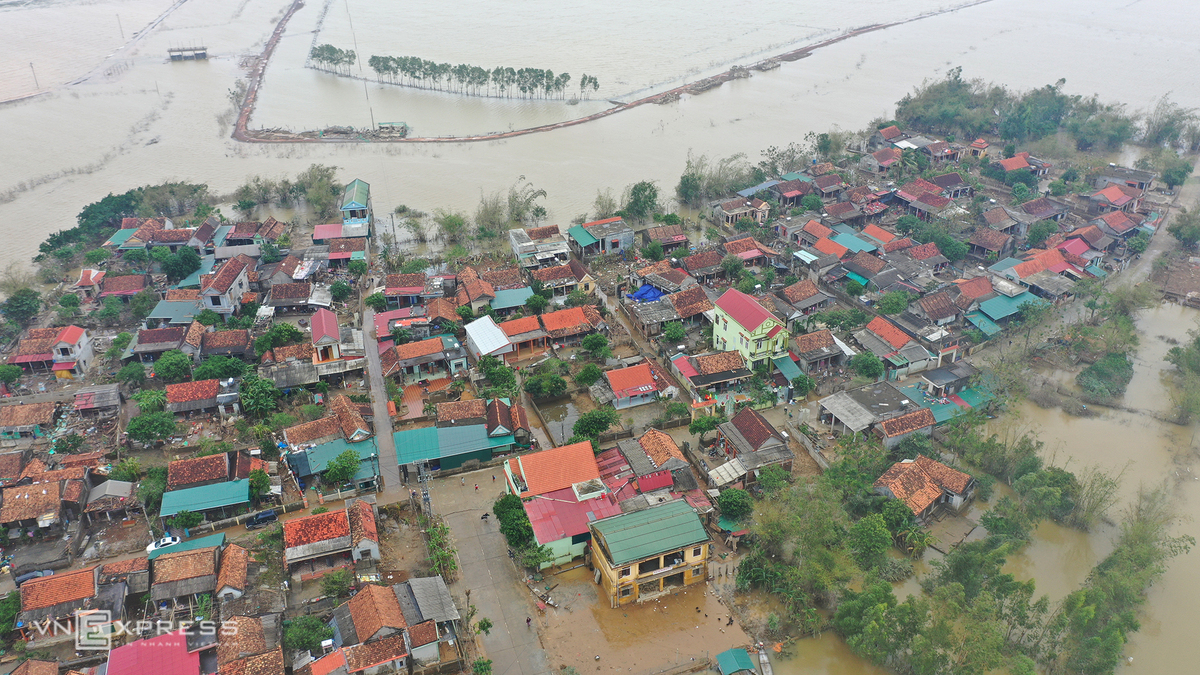 in photos quang binh left ravaged after record flooding